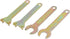 uxcell Bronze Tone Angle Grinder Spanner Wrench Lock Nut Hand Tool, 4 in 1 Set, 112mm Length