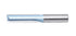 Accusize Industrial Tools 1/2'' Cutting Dia. x 2'' Flt Length x 1/2'' Shank Double Flute Extra Long Router Bit