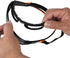 Klein Tools 60471 Safety Glasses, ANSI Z87.1+ Pro Full Frame Gasket Safety Glasses with Gray Lens, UV Protection