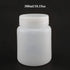 Bettomshin 5Pcs 300ml PE Plastic(Food Grade) Bottles, Wide Mouth Lab Reagent Bottle, Liquid/Solid Sample Seal Sample Storage Container with Graduated Scale