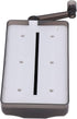 Manual Paper Shredder, Portable Compact Structure Hand Crank Shredder, Cross-Cut Paper and Credit Card Shredder (Grey)