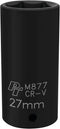 Performance Tool 1/2-Inch Drive 6pt Impact Socket, 27mm M877