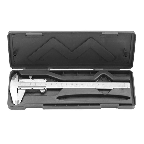 Carbon Steel Caliper Micrometer Gauge Measuring Tool, 0-150mm High Accuracy Manual Caliper for Industrial Measurement