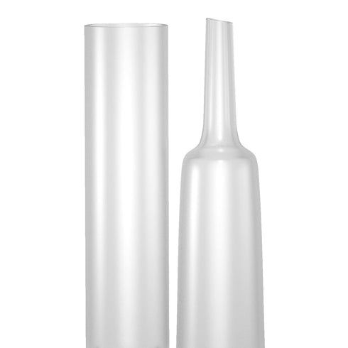 Diameter 5/8 Inch Dual Wall Clear Heat Shrink Tubing 3:1, 4Ft Long Electrical Shrink Tube for Wires,Marine Grade Shrink Tube with Adhesive Lined Waterproof