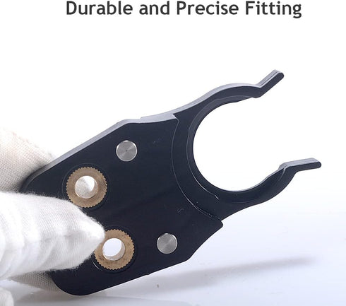 HOZLY ISO20 Tool Holder Clamp, Iron+ABS, Flame Proof Rubber Claw