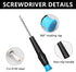 KALIM Set, 6 Set, Set etc.(TA1.4-TA3.0) Triangle Head Screwdriver PCS Repair Insulation Triangle Driver for Thomas