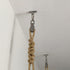 4Pcs 304 Stainless Steel Pad Eye Hooks, 3.15 inch Heavy Ceiling Hook Screw Eyes with 5 x 45mm Screws for Plant Hangers,