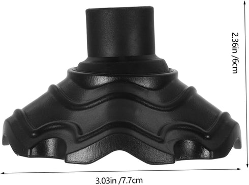 3.03X3.03 Inch Set 4 Chair Leg Caps Anti-Slip Floor Protectors for Indoor Outdoor Use Folding Camping Chairs Furniture