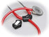 ADC 619CHM Adscope Lite Model 619 Ultra Lightweight Stethoscope, Champagne Finish with Black Tubing