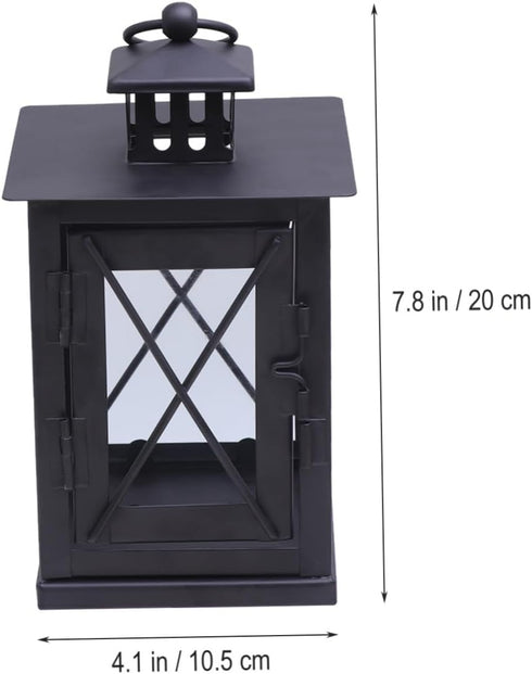Vintage-Style Solar-Powered Floor Lamp - Windproof Light for Home & Bar