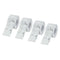 uxcell 4Pcs 1.5in X 10.5Ft Marble Grey Caulk Strip, PVC Waterproof Self Adhesive Sealant Tape