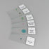 GEEFUNTECH 30 Pcs Microscope Slides Prepared Biology Specimen Lab Sample with Insects Plants Science Learning Home