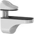 Generic Adjustable Glass Shelf Holder Wall Mount Zinc Alloy Clamp For 3-22mm Thick