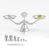 ???????? Calibration Weight Set, 1g 2g 5g 10g 20g for Digital Scale Balance with Calibration Tweezer