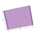 BIB745V 500 Adenna Dental Bibs/Lap Cloths - Disposable, Violet, Case