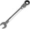 Egofine 13mm Ratchet Wrench Flex Head, Industrial Grade Gear Spanner with 12 Point Box End