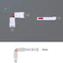 2 Pin 10mm L Shape LED Strip Light Connector Solderless Gapless Clips for Right Angle Corner, 90 Degree Connection
