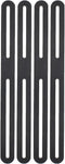 4 PCS Flat Straight Brace Brackets Mending Plates Repair Fixing Bracket with