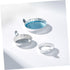 Set of 50pcs Aluminium Weigh Boats, Disposable Balance Scales for Laboratory Supplies, Sample Plate