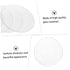 10pcs Laboratory Equipment Watch Glass, Round Glass for Laboratory Experiment, School Glasses Component