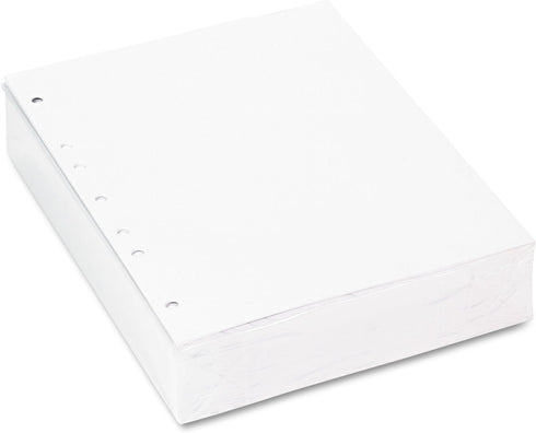 PrintWorks Professional Pre Punched Paper, 500 Sheets, 8.5 x 11, 20 lb, 7 Hole Punch for Binders (04342), White