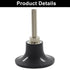 ISDVBUY 2 Pack 2 Inch 1/4" Quick Change Disc Pad Holder, Sanding Discs Holder Roll Lock Disc Pad with Shank for Die