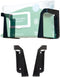 StealthMounts Wipe Holder 1 Pack Wall Mount Wipe Dispensers & Storage Racks