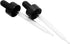 VIGOR PATH 2-Pack Amber Glass Dropper Bottles - Complete with Tapered Glass Droppers for Essential Oil or Any Liquids (1oz/30ml) by VIGOR PATH