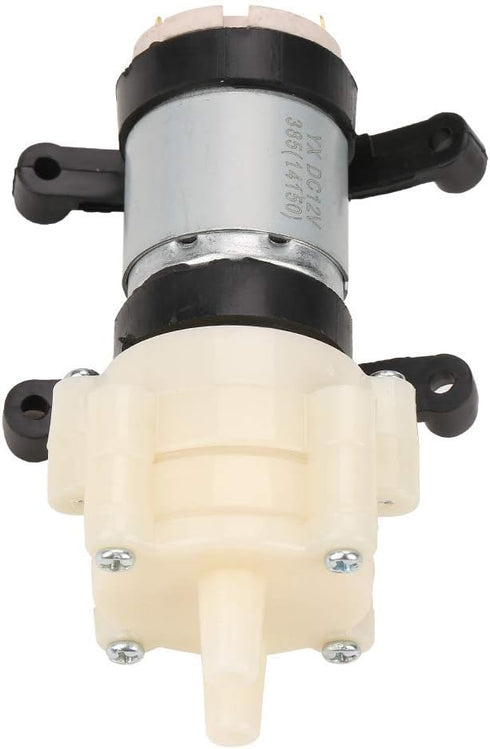 12V Mini Electric Diaphragm Pump, 1.5-2L/min Water Pressure Pump for Tea Machines and Aquariums