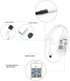 YI LIGHTING (16.4 Smart Wi-Fi RGB LED Strip Lights, Music Synced, Color Changing with Remote, App Control for Bedroom
