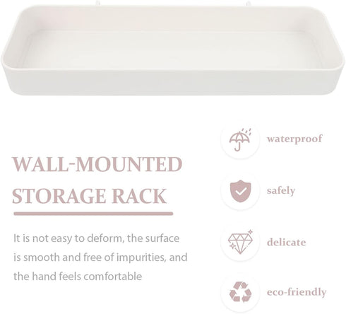 iplusmile Plastic Pegboard Bins with Hook, Parts Storage Box for Organizing Hardware, Craft Room, Tool Shed