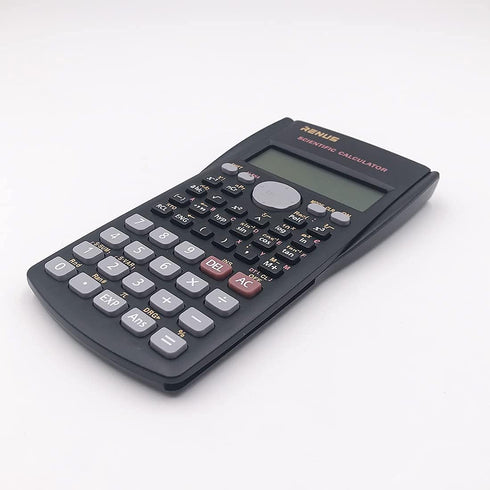 RENUS 8 Packs 2-Line Engineering Scientific Calculator for Students and Teachers, 16 AAA Batteries Included