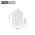 YOKIVE Tube Rack, Slant Acrylic Test Tube Rack Holder | Great for 10ml/15ml Lab Test Tube(Clear, 15-Sockets)