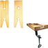 Bench Pin Clamp Set V-Slot for Wooden Jewelry Making Tool, JZ-V-1