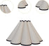 Baoblaze Petal Cloth Table Lamp Shade Lamp Cover Fashion Light Cover Lampshade for Desk Lamps Floor Lights Home Decor