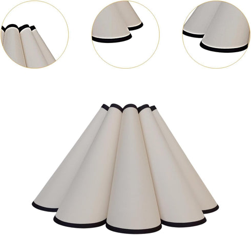 Leefasy Petal Cloth Lamp Shade Pendant Light Shade Decorative Lamp Cover Light Cover for Floor Lights Bedroom Home