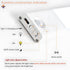 9.8inch 3 dimming 38pcs 3.0M (1200mAh) LED Intelligent motion senses Cabinet lamp of length Colors adjusts