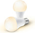 10 (60W Dimmable Bulb 2-Pack, 3000K, A19 E26 34209, 2 Count Globe Electric Collection Wi-Fi Smart Watt Equivalent)