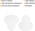 MECCANIXITY Silicone Snap in Locking Hole Plugs, Rubber Panel Seal Cover, 4mm/0.16 Inch Dia, Pack of 20