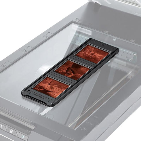 JJC 6x6 Slide Mount Holder, Flip-Through & Magnetic Auto Adsorption Closure, for Film Scanners, Mobile Film Scanner