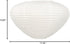 Lampshade17inch, Mushroom Paper White Folding Lamp,Interior Trim Lantern,Paper Ceiling Lamp Shade