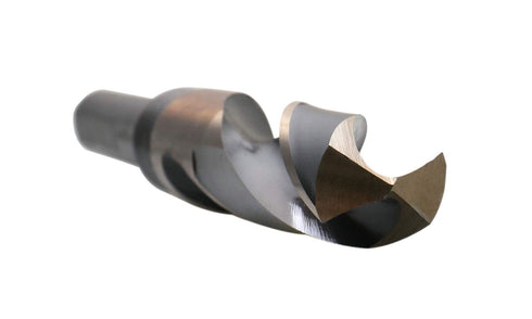 Accusize Industrial Tools 3/4'' ANSI M35 Drill, 1/2'' Shank, 135 Degree Split Point, 0412-0034