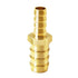 Joywayus 3/8" to 1/2" Barb Fitting Reducer, Pack of 2, Brass Fitting for Water/Fuel/Air