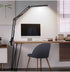Generic Dimmable LED Desk Lamp with Swing Arm and Clip, USB Powered Eye-Care Light with Memory Function, Adjustable