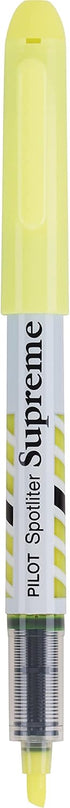 Pilot Spotliter Supreme Fluorescent Highlighters, Chisel Tip, Yellow, 12-Pack
