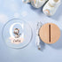 callie Acrylic Night Light Name Plate Personalized, Custom Cute Forest Animals with Wooden Base Bedroom Decor, Birthday