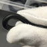 Othmro 50pcs Nitrile Rubber O-Rings, 1mm Wire Dia 9mm OD for Oil or Air Sealing, Black