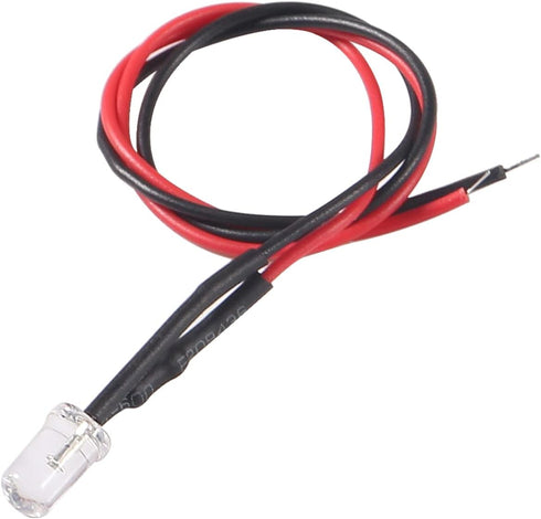 30pcs 3mm 12V Bulb ACEIRMC Pre Wired LED Diodes Light Ultra Bright Resistor and Wire Indicator Light Emitting Diodes