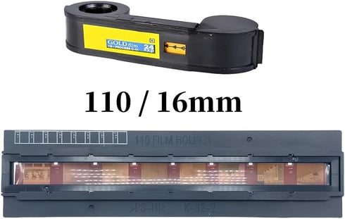 OKLILI 110 16mm V500, V550, V600 & Photo Scanning Holder for Brownie Asp Film, Slide & Negative - Compatible with Epson