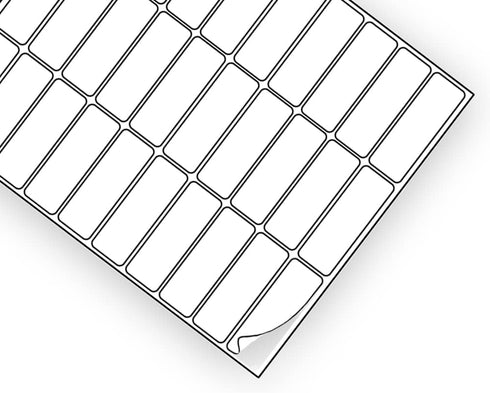 EcoSwift 30 2 5/8 1 inches 2.625 1 Shipping Labels x Mailing Address Inventory Blank White Self Adhesive for Laser